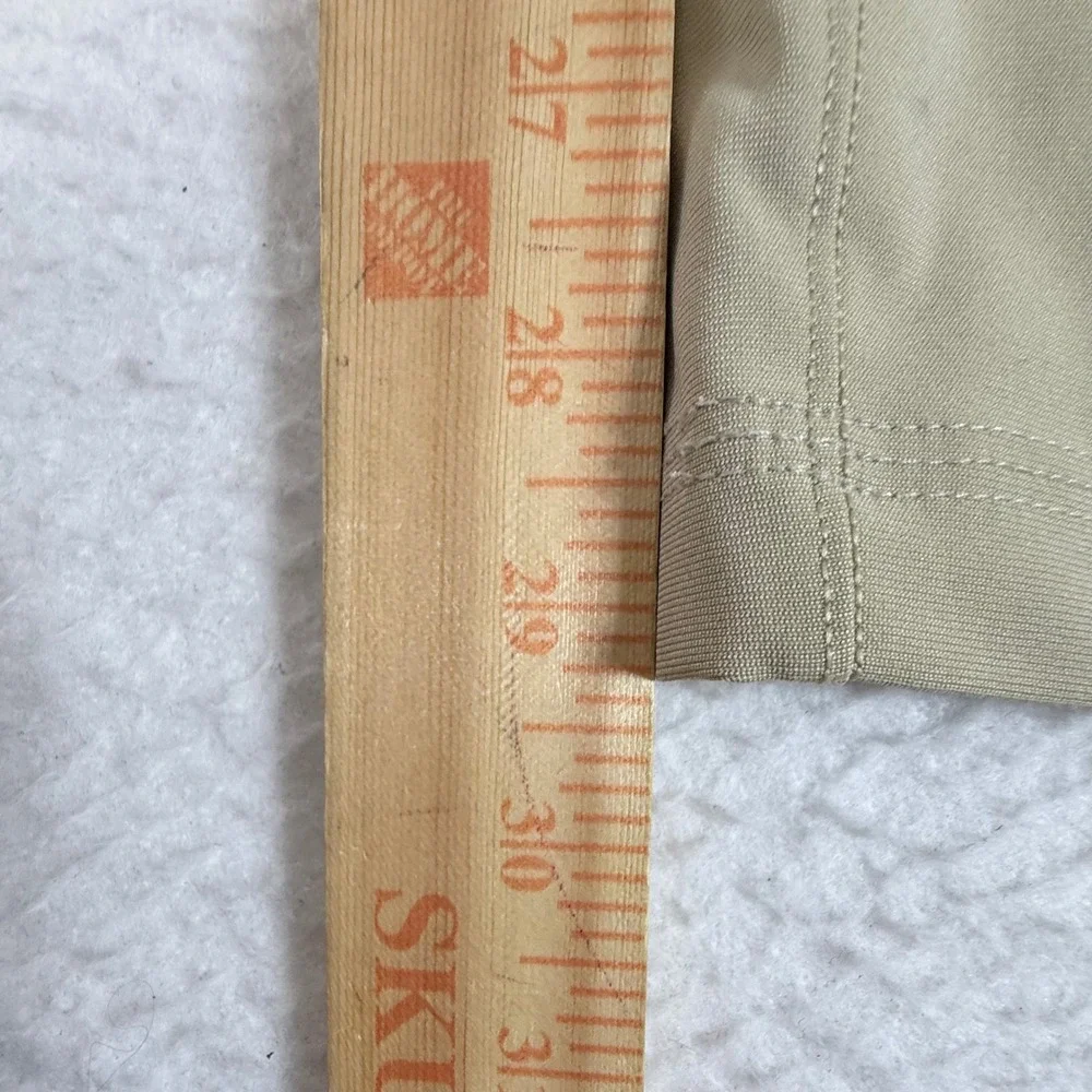 Lululemon Commission Slim Pant Mens 32x30 ABC Tech Chino Khaki Tan